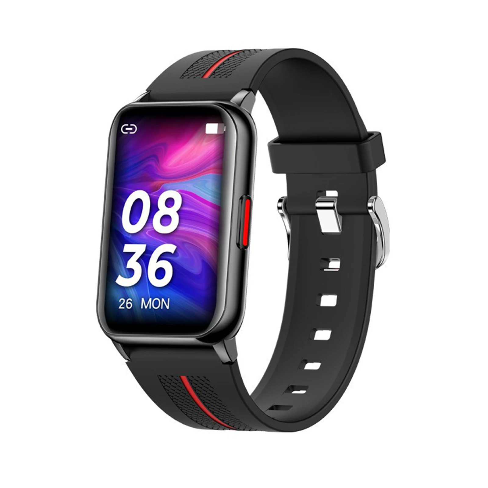 

1.57inch Compatible Full Touch Waterproof Heart Rate Monitor Blood Oxygen Camera Support Remote Selfie Smart Watch