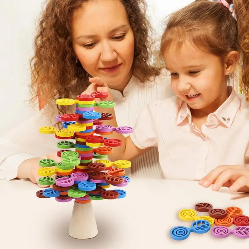 Разноцветные Креативные строительные блоки стены радужного дерева для