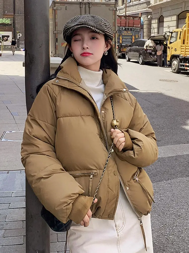 MEILLY DOLPHIN 6 Colors Cotton Padded Short Parkas New Hooded Down Winter Jacket Women Thick Warm Winter Coat Female Outerwear