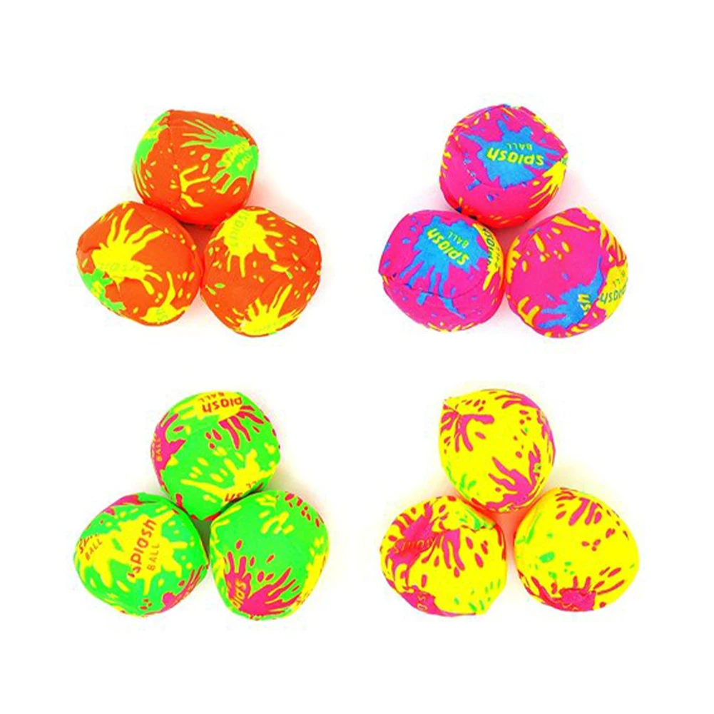 12 шт. многоразовые смешные спортивные мячи-брызги для пляжа |