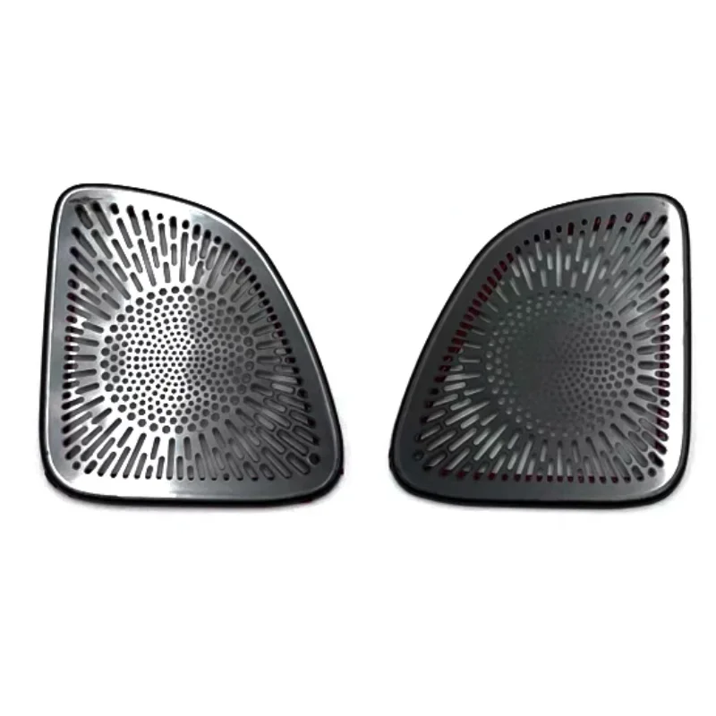 

Для Hyundai Tucson NX4 2021 2022 автомобильный стерео динамик из нержавеющей стали интерьерная дверь звуковое кольцо Крышка звуковая рамка декоративная отделка