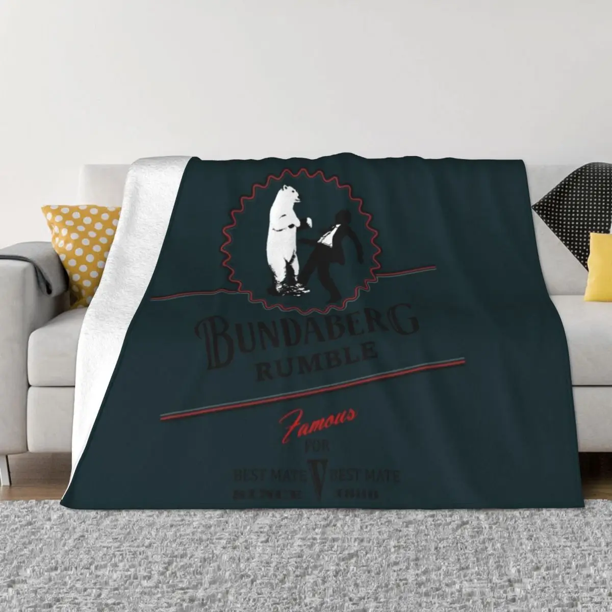 Bundaberg крутящееся одеяло полярное Роскошное Одеяло подвижное