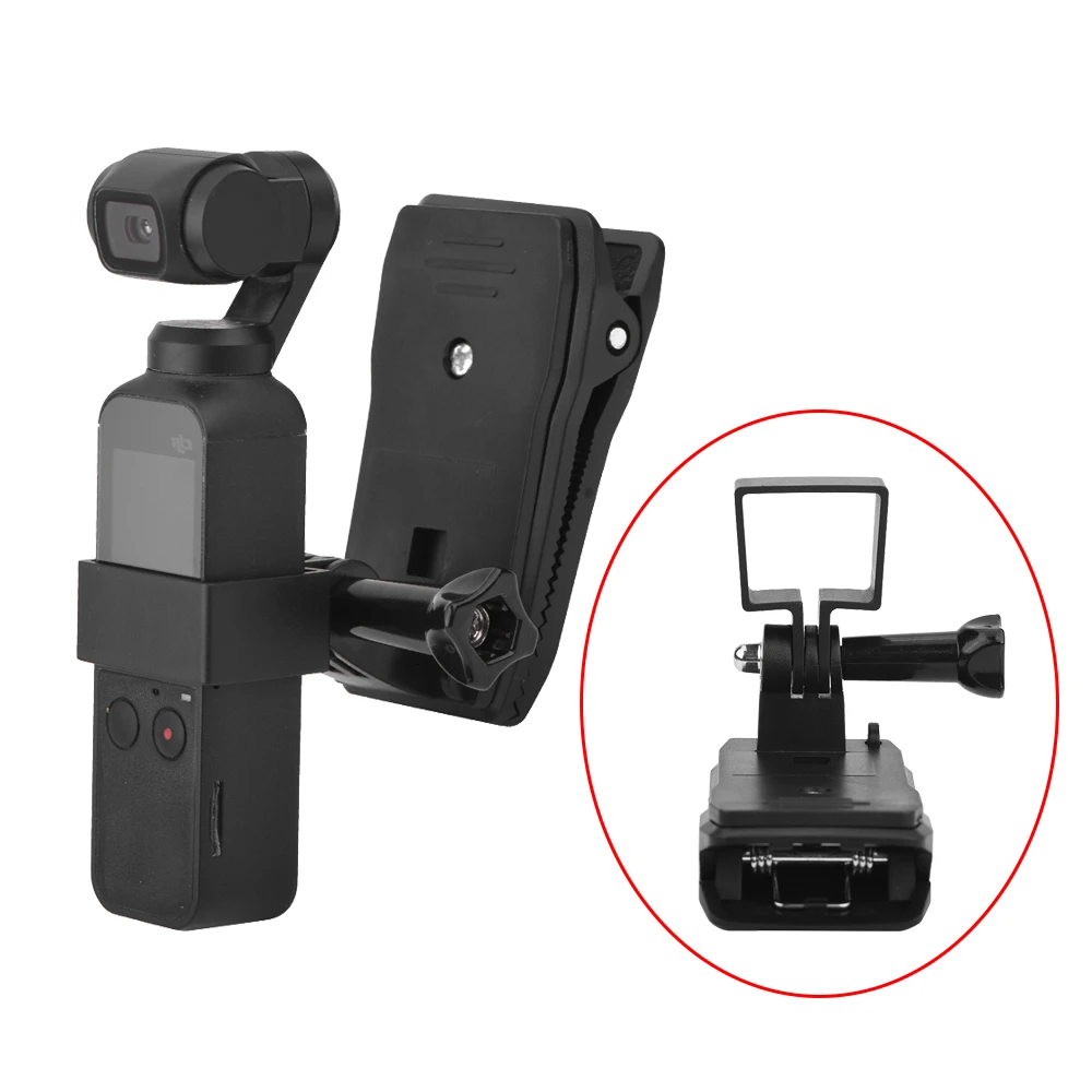 

Holder Bag Clamp for DJI OSMO Pocket/Pocket 2 Backpack Clip Stand Expansion Bracket Head Mount Adapter Gimbal Camera Accessories