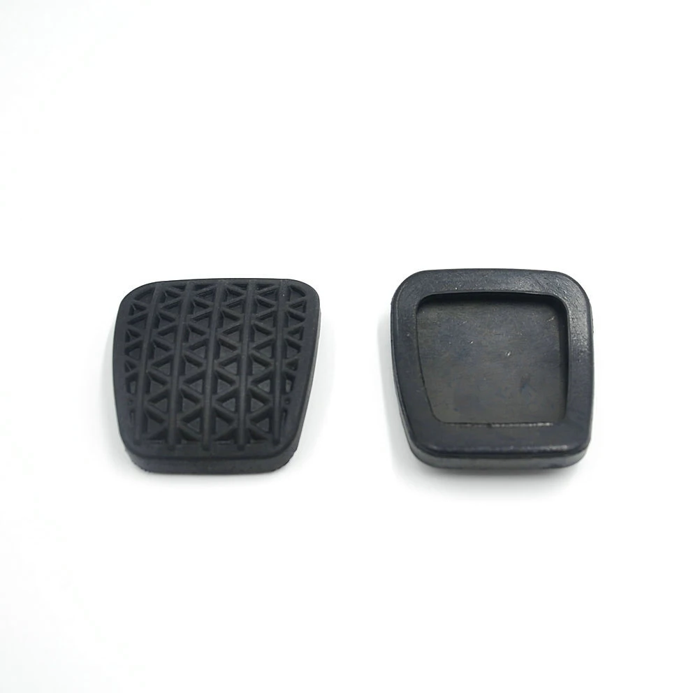 

2x Brake Clutch Pedal Pad Rubber Cover Protective Case Replacement For Car