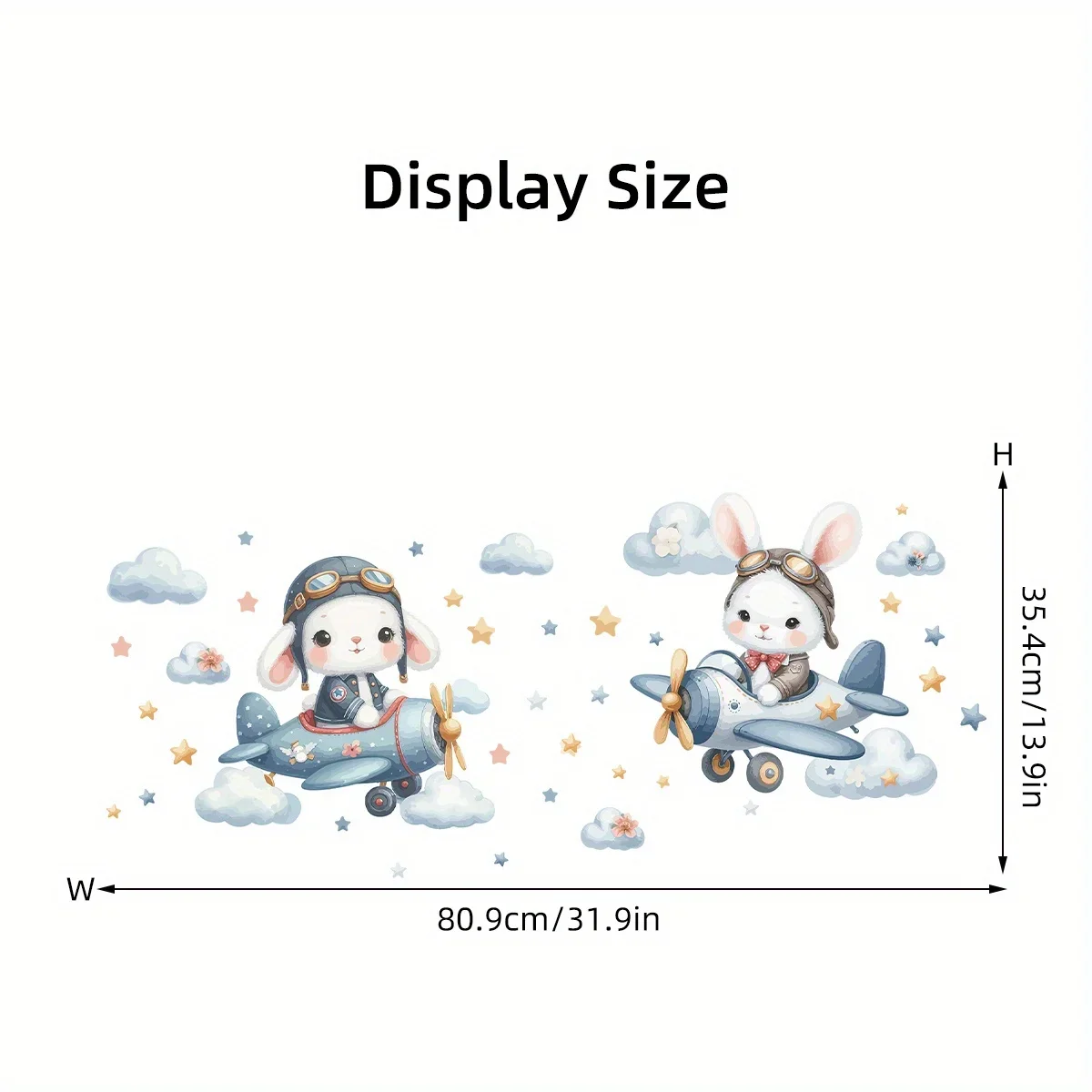 Мультяшный кролик медведь Фотофон для детской комнаты детская комната Домашний
