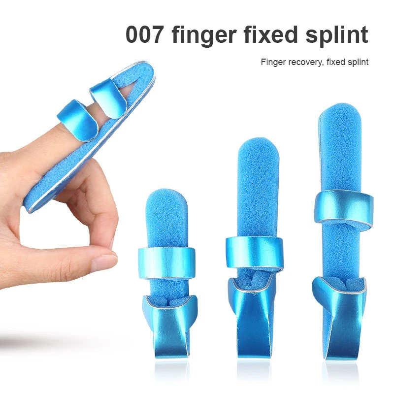 

Aluminium Alloy Finger Fixed Splint Finger Joint Bending Sprain Finger Guard Finger Fixation Support Skin Care Tool Unisex