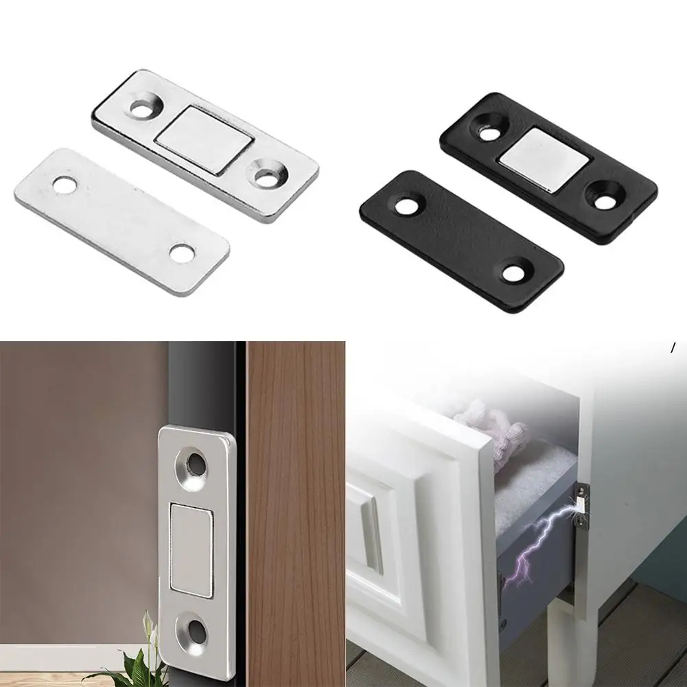 

1Pc Strong Magnetic Steel Catch Latch Ultra Thin For Door Cabinet Cupboard Closer Magnet Wardrobes Drawer Home Furniture Fitting
