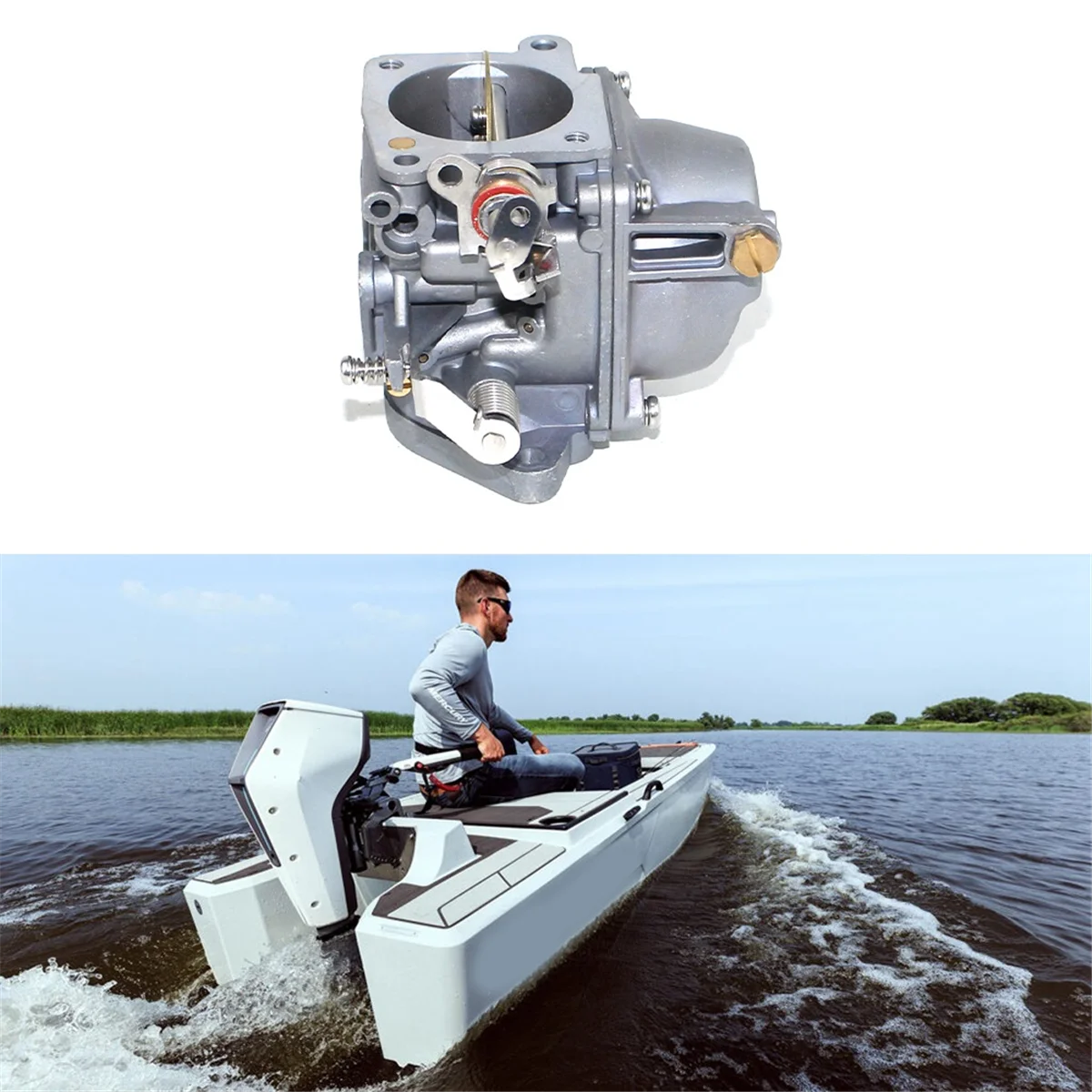Карбюратор 853720A1 для Mercury & Mariner 25 30HP подвесной мотор 853720A8