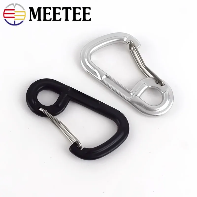 5Pcs 6.3*3.6cm Outdoor Backpack Metal Buckles Snap Mountain Hiking Bag Webbing Clip Buckle Clasp Hook DIY Accessories KY841 | Дом и сад