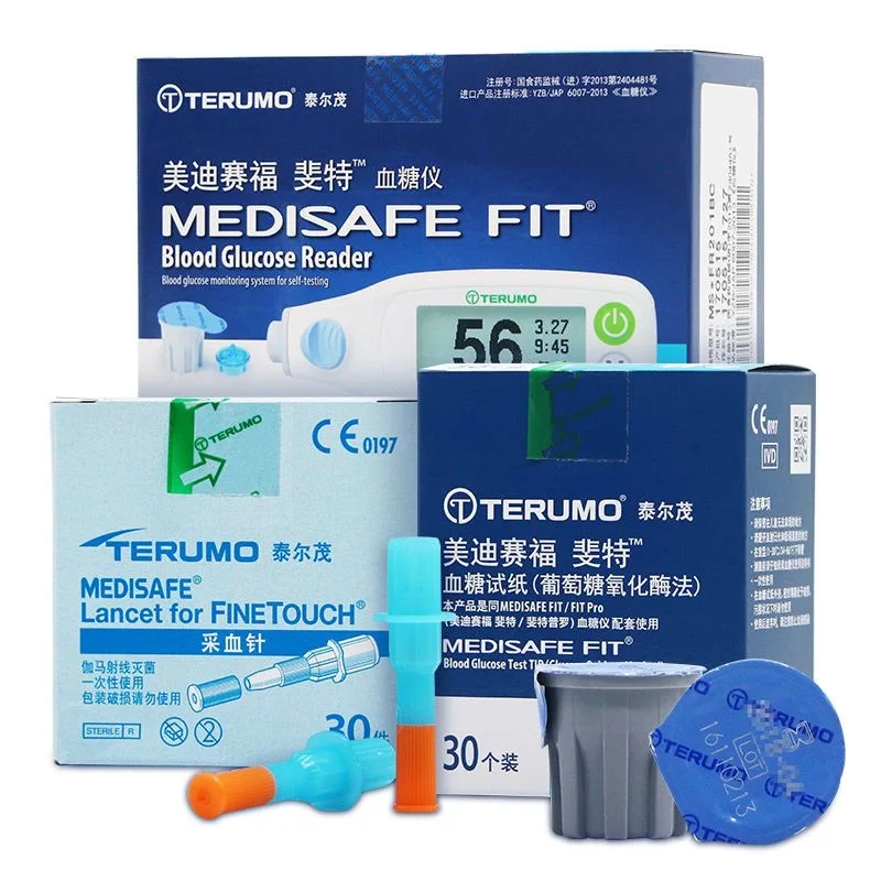 Фото Terumo Medisafe Fit уровень глюкозы в крови Reader FIT Meidi Saifu, импортированный из Японии Измеритель уровня глюкозы в крови для диабета №4