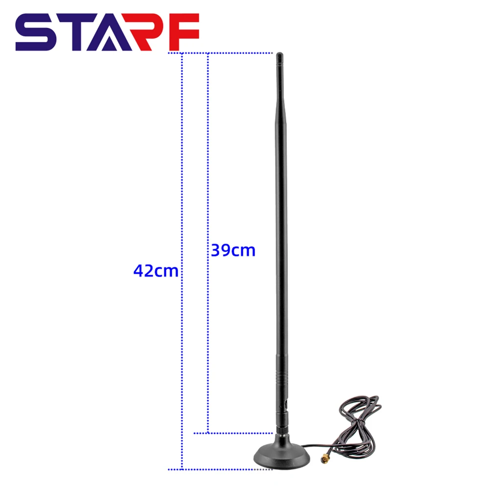 

900-930 MHz Helium Hotspot Miner 5.8 DBi Indoor Antenna&Magnet Base For RAK Nebra Bobcat Omni-Directional With Base Antenna Kit