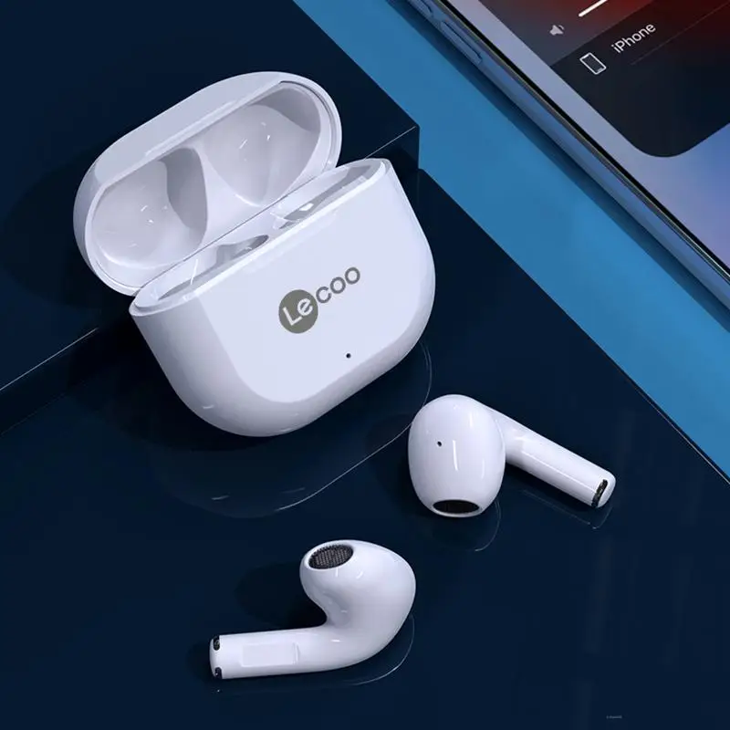 TWS-наушники Lenovo Lecoo C1 с поддержкой Bluetooth 5 1 и сенсорным управлением | Электроника