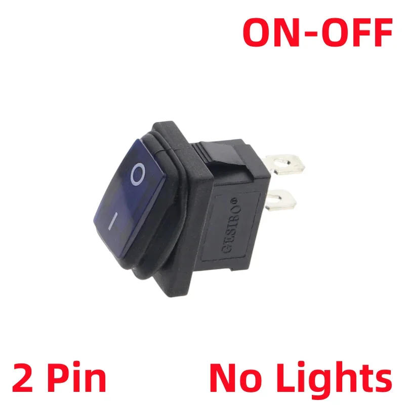 

Водонепроницаемый кулисный переключатель KCD1 красный 250В/6А