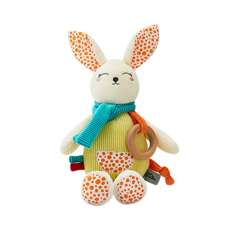 

Stuffed Plush Rabbit Soft Plushies Animal Cute Bunny Toy for Boys Girls Gift E65D