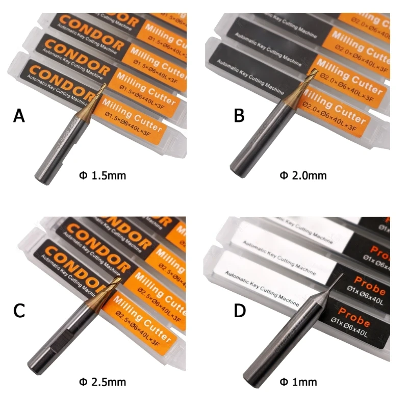 Станок для резки ключей 2 5 мм 0 1 фреза зонд трассировщик совместимый с Condor XP005-Dolphin