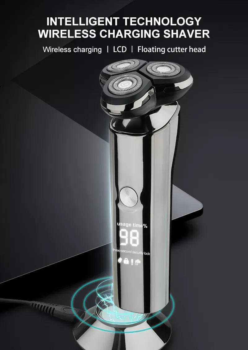 

Мужская Беспроводная Бритва S3000 с зарядным устройством и зарядным устройством