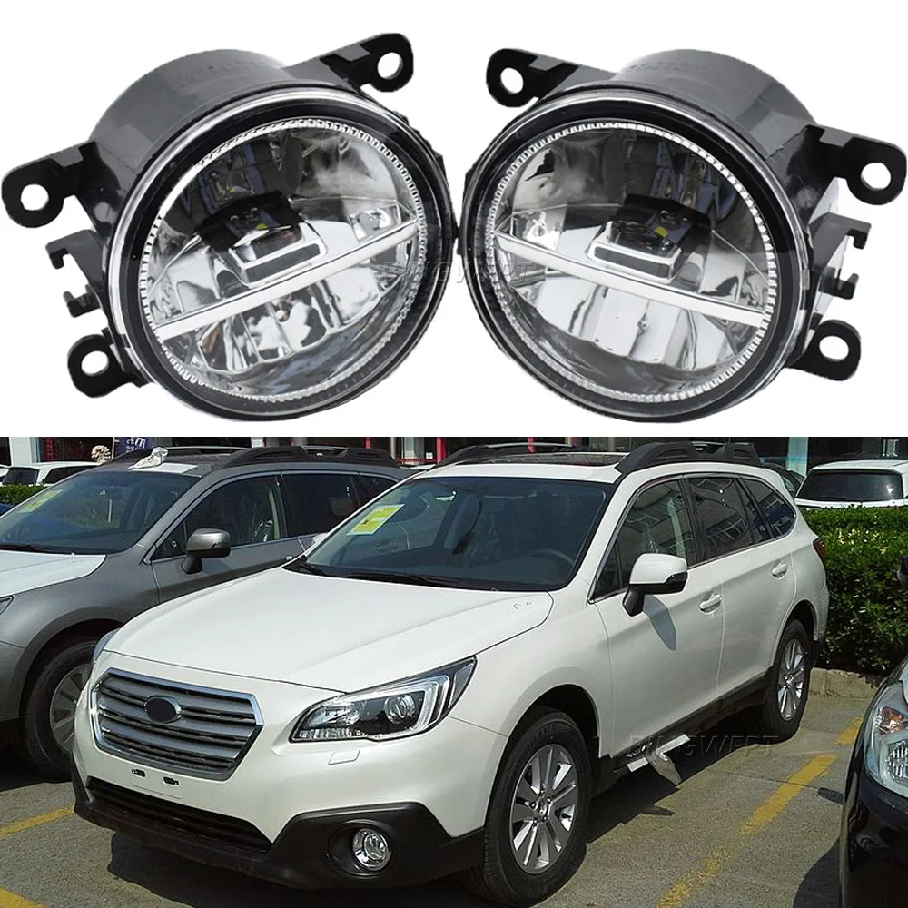 High Quality LED Fog Lights for Subaru Outback BS 2015 2016 2017 2018 2019-up LED Fog Lamps Daytime Running Lights FogLights