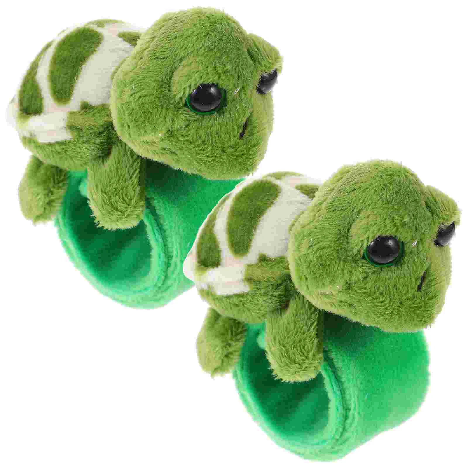 

Stuffed Animal Slap Bracelets Turtle Hugger Animals Wrist Bands For Party Plush Christmas