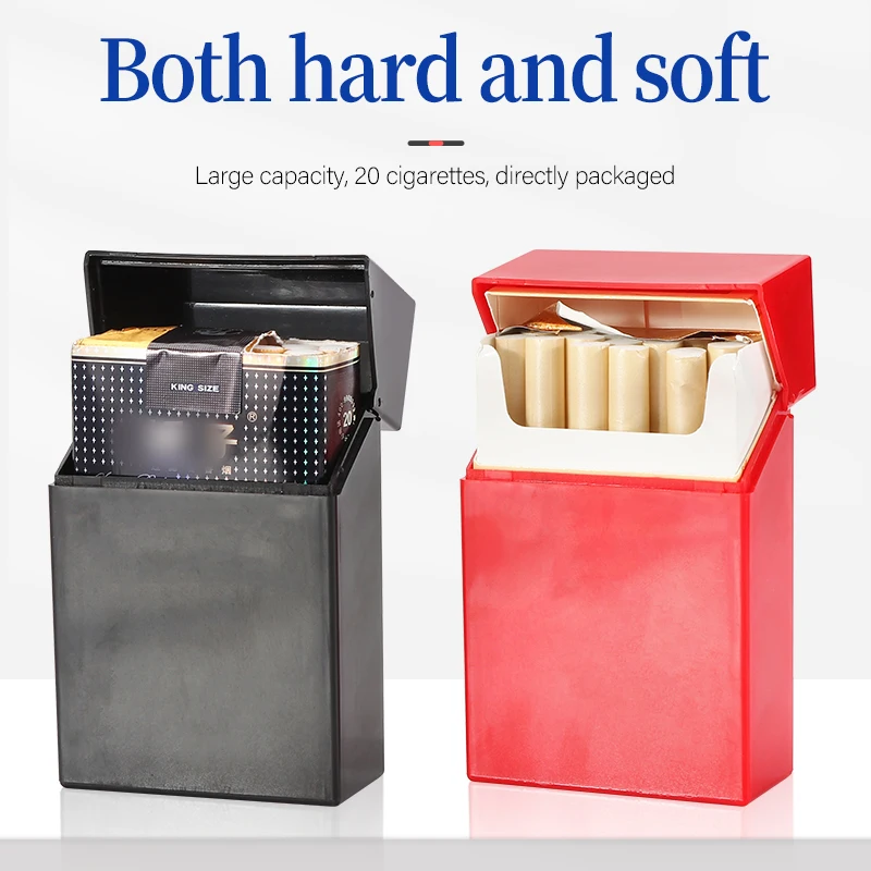 20 шт., пластиковый влагостойкий герметичный держатель для сигарет