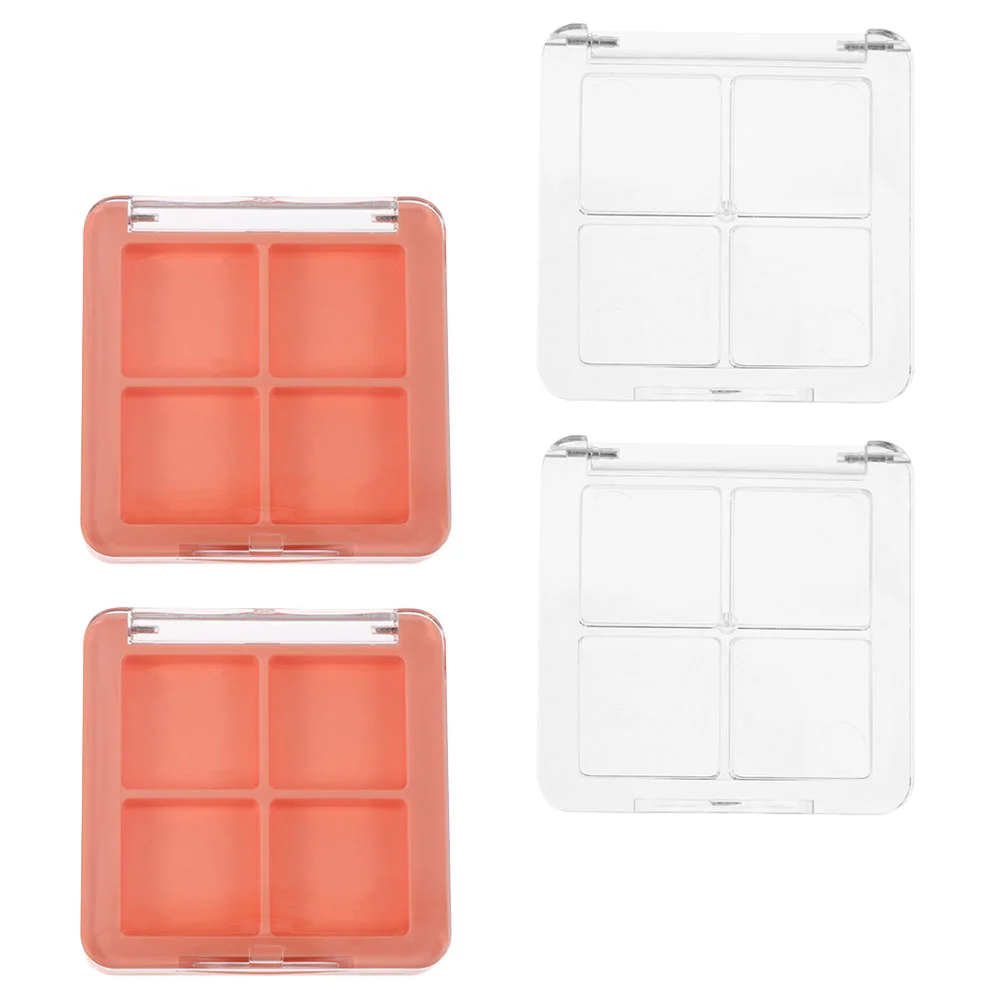 

Eyeshadow Makeupempty Box Storage Container Shadow Eye Lipstick Case Organizer Pallet Refillablesample Pan Boxes