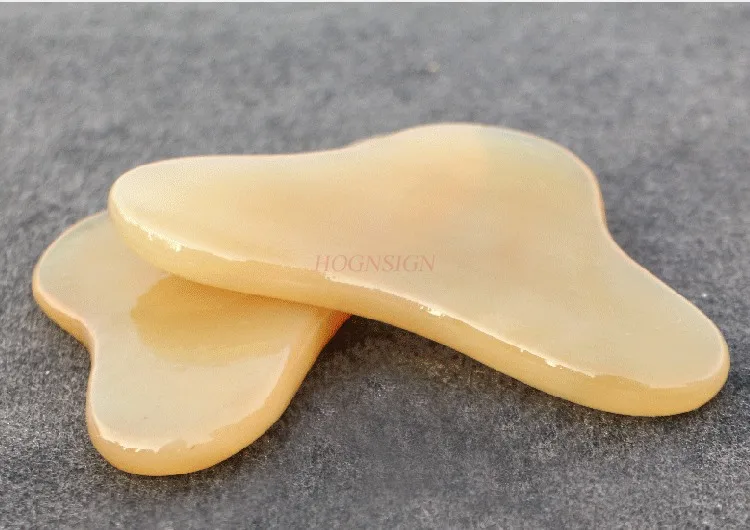 Скребок Гуаша, натуральный бычий рог, скребковая доска для плеч ...