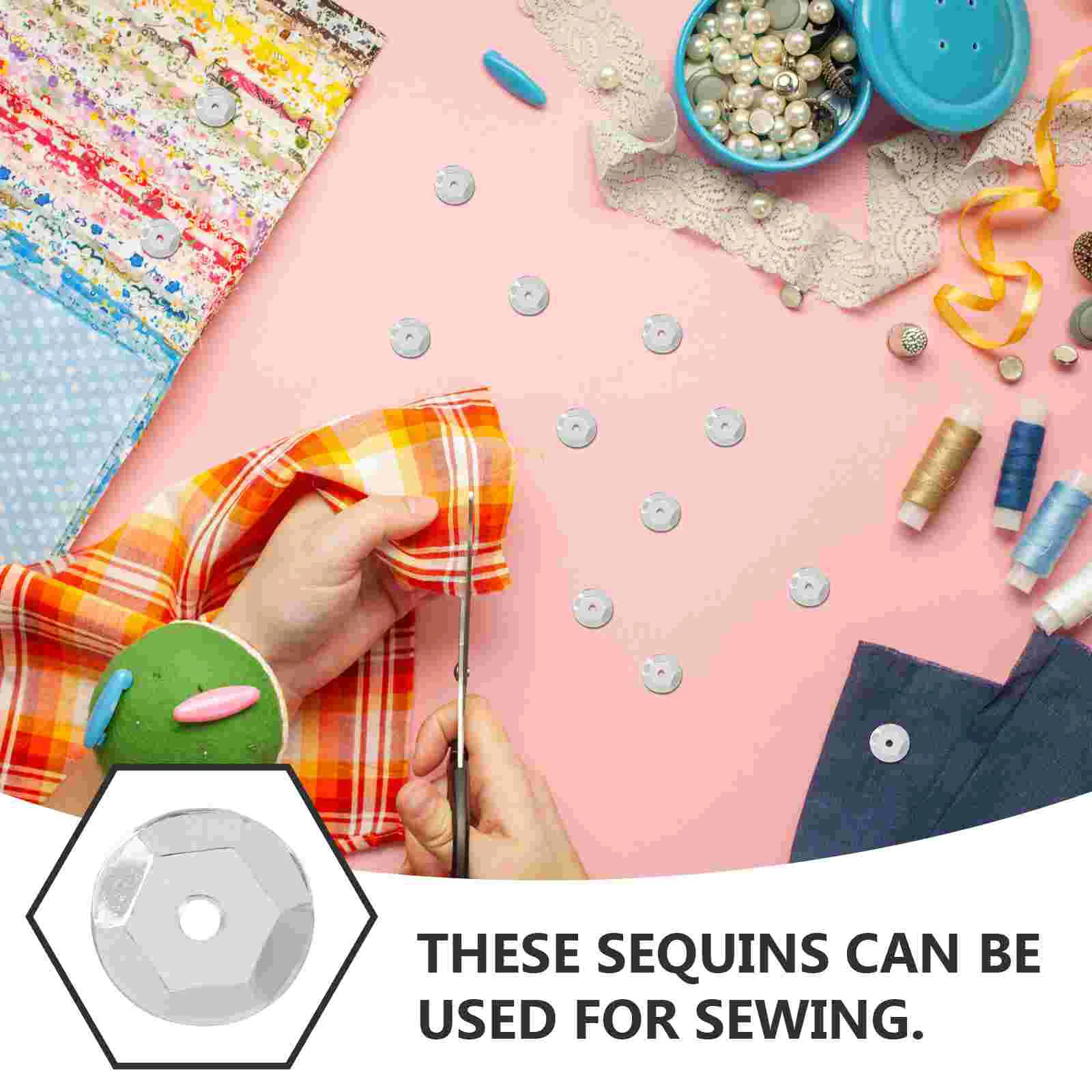 800 шт. круглые изогнутые блестки для шитья свободные рукоделия вышивки блестящие