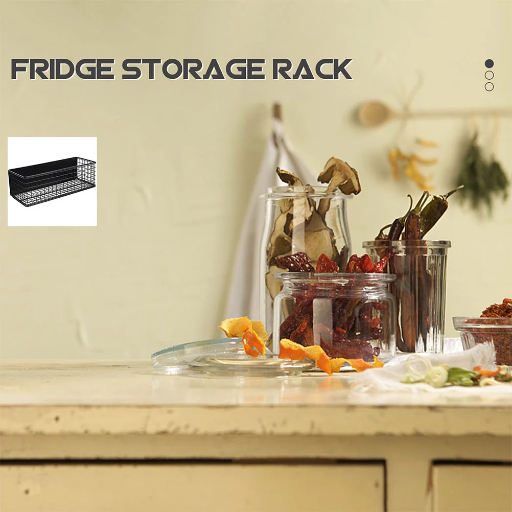 Магнитная подвесная корзина для холодильника кухонные холодильники органайзеры