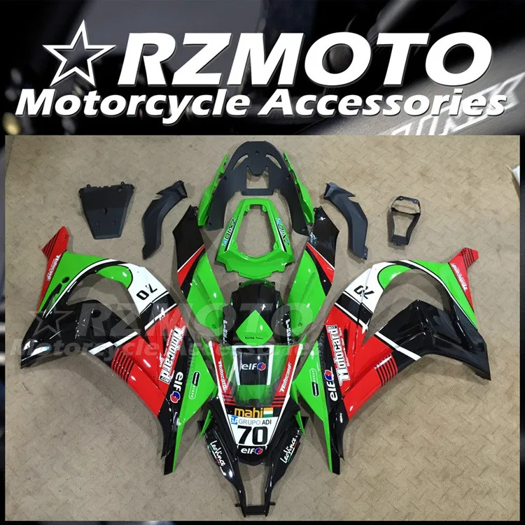 

Новый комплект обтекателей из АБС-пластика для Kawasaki Ninja ZX-10R ZX10R 2011 2012 2013 2014 2015 11 12 13 14 15, кузов красного и зеленого цвета