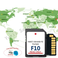 sync2 f10 sat nav sd karte navigation 64gb memnory flash map card for europe with free anti fog flim