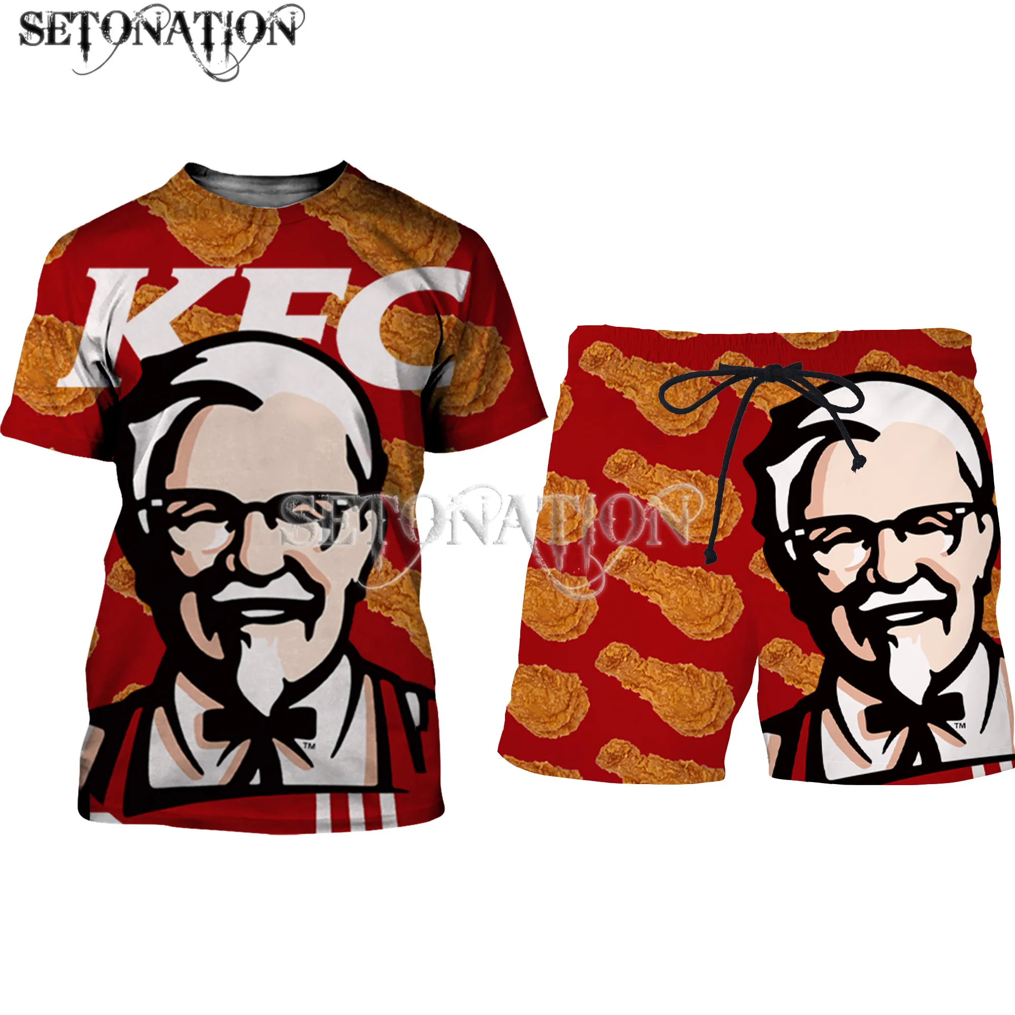 

Hipster Design KFC Grandpa men/women New fashion 3D print fashion hoodies/sweatshirt/pants/Tracksuit