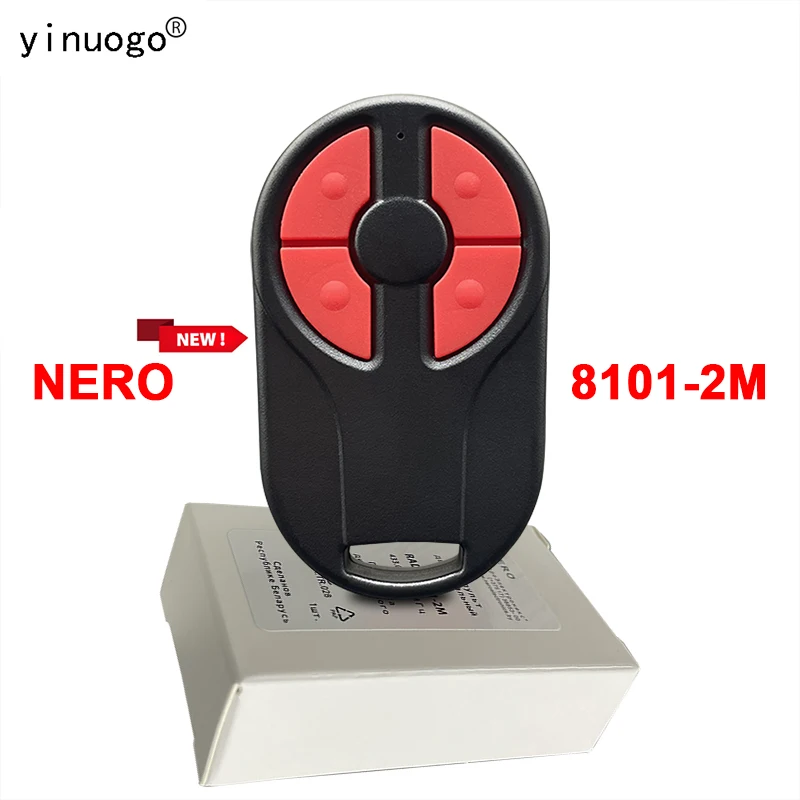 

For Garage NERO RADIO 8101-2M Gate Remote Control 434.42MHz Compatible With NERO 8101-1M 8101-4M Barrier Keychain Code Grabber