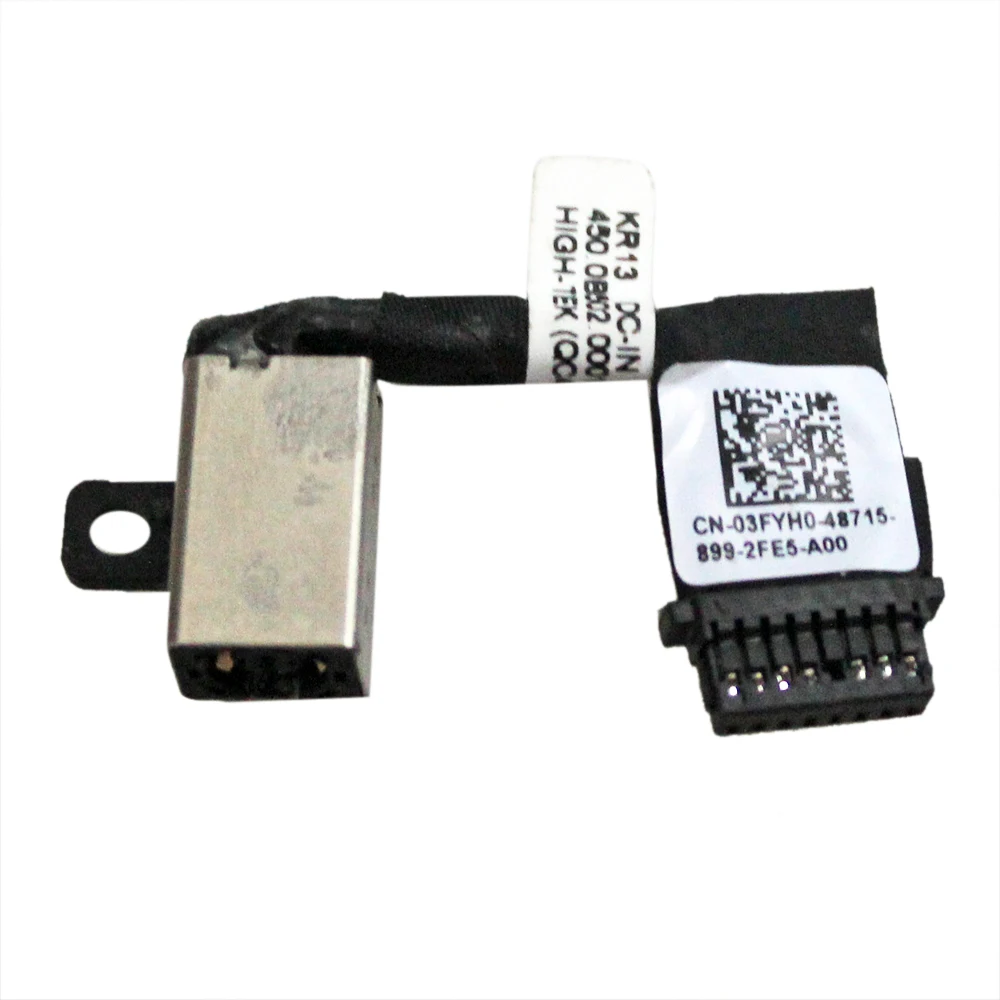 

DC Power Jack Harness Charging port Cable 03FYH0 450.0B502.0001 For Dell 7370 i7370 7373 i7373 P83G P83G001 P83G002