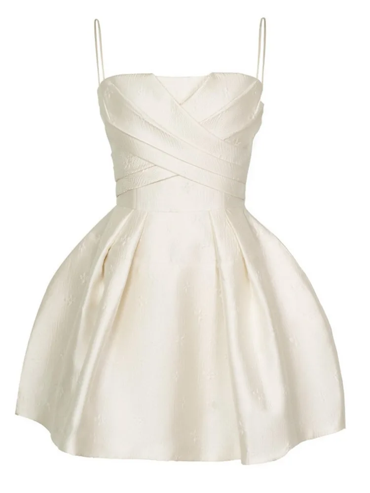 Женское облегающее платье без бретелек DEAT элегантное винтажное бальное мини