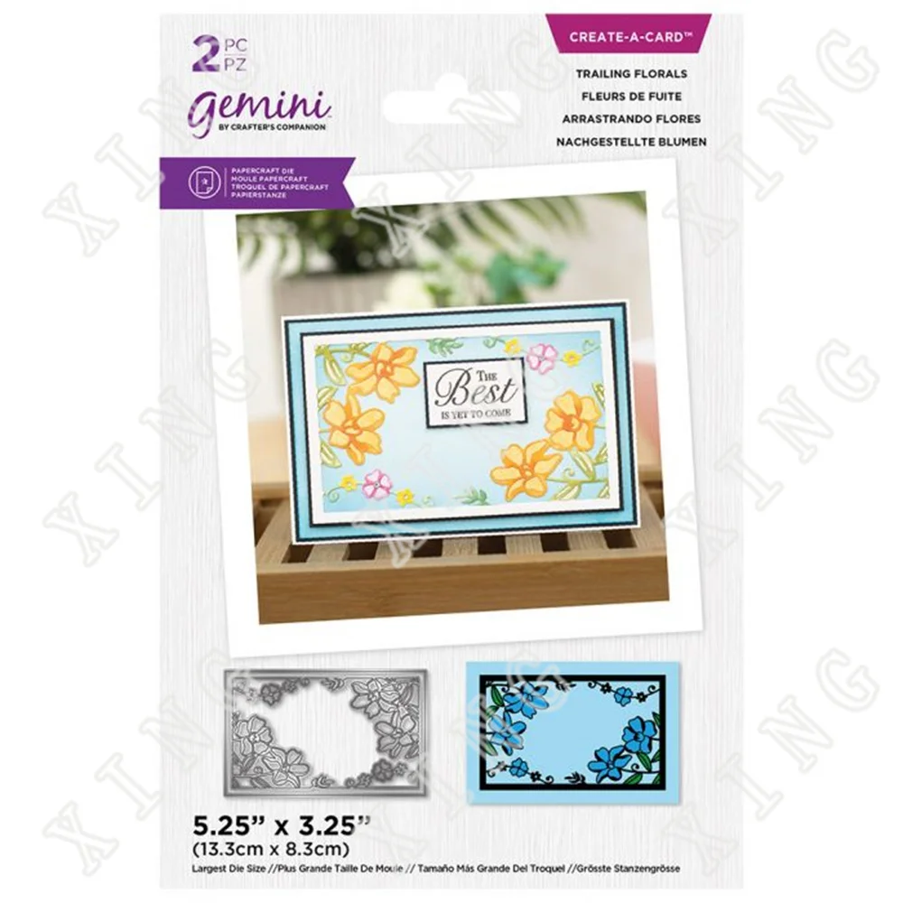 

Trailing Florals Metal Craft Cutting Dies Diy Scrapbook Paper Diary Decoration Card Handmade Embossing New Product for 2022