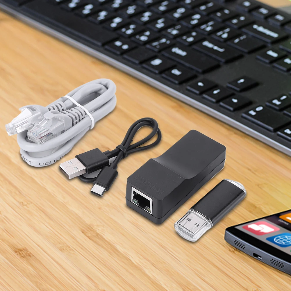 One-Key JB Tool Mod Set USB Dongle USB-адаптер с комплектом кабелей Ethernet Type-C USB-ключ для системы PS4