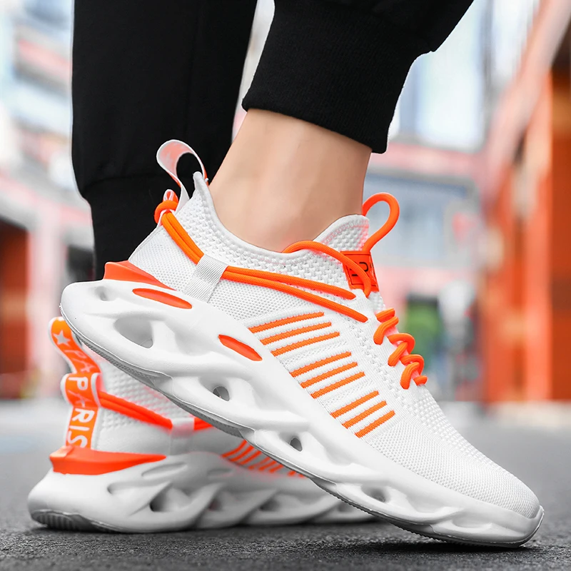 

Women and Men Sneakers Breathable Running Shoes Outdoor Sport Fashion Comfortable Casual Couples Gym Mens Shoes Zapatos De Mujer