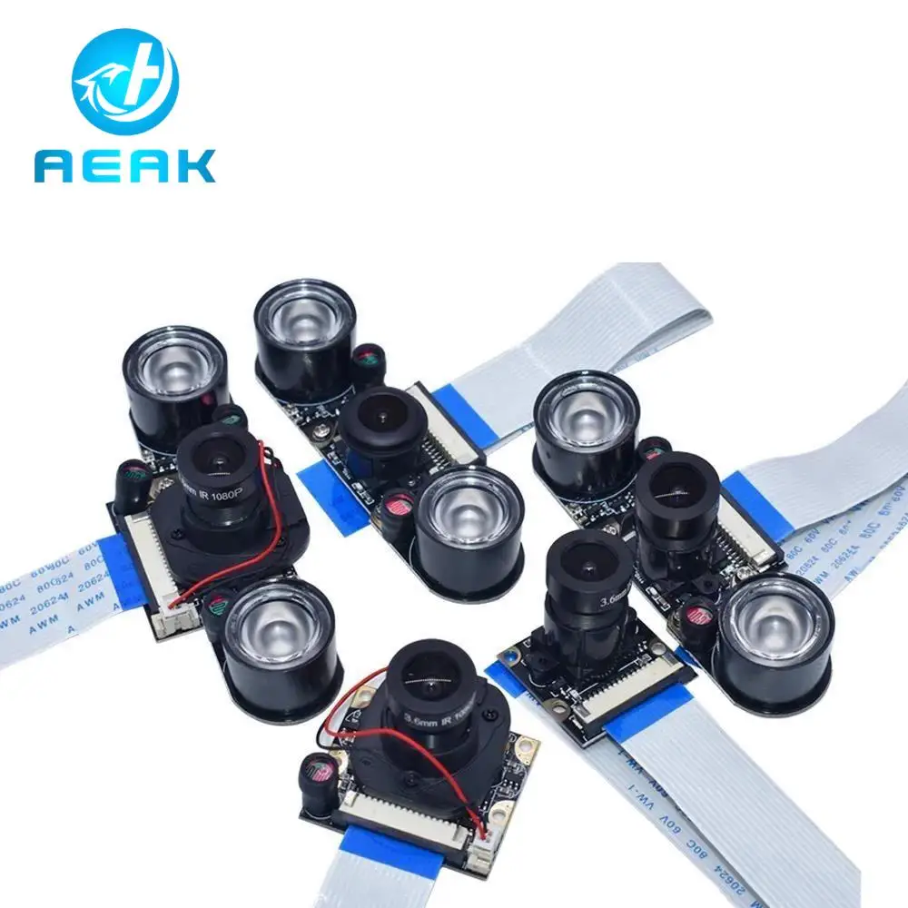 Raspberry Pi 4 камера ночного видения рыбий глаз 5 Мп OV5647 70/95/160 градусов фокусная