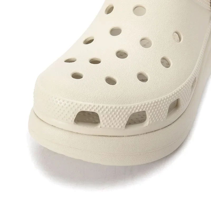 Crocs Puff Cave Shoes Пляжная обувь Мужская и женская на толстой подошве Классические сабо