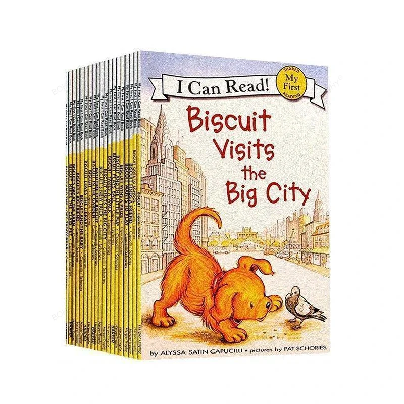 

Книга Icanread с изображением печенья, собаки, печенья, 25 точек