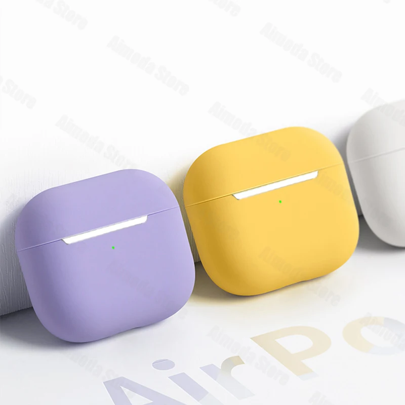 Чехол для Airpods Pro 2 мягкий силиконовый чехол AirPods 3 беспроводных Bluetooth наушников Pro2