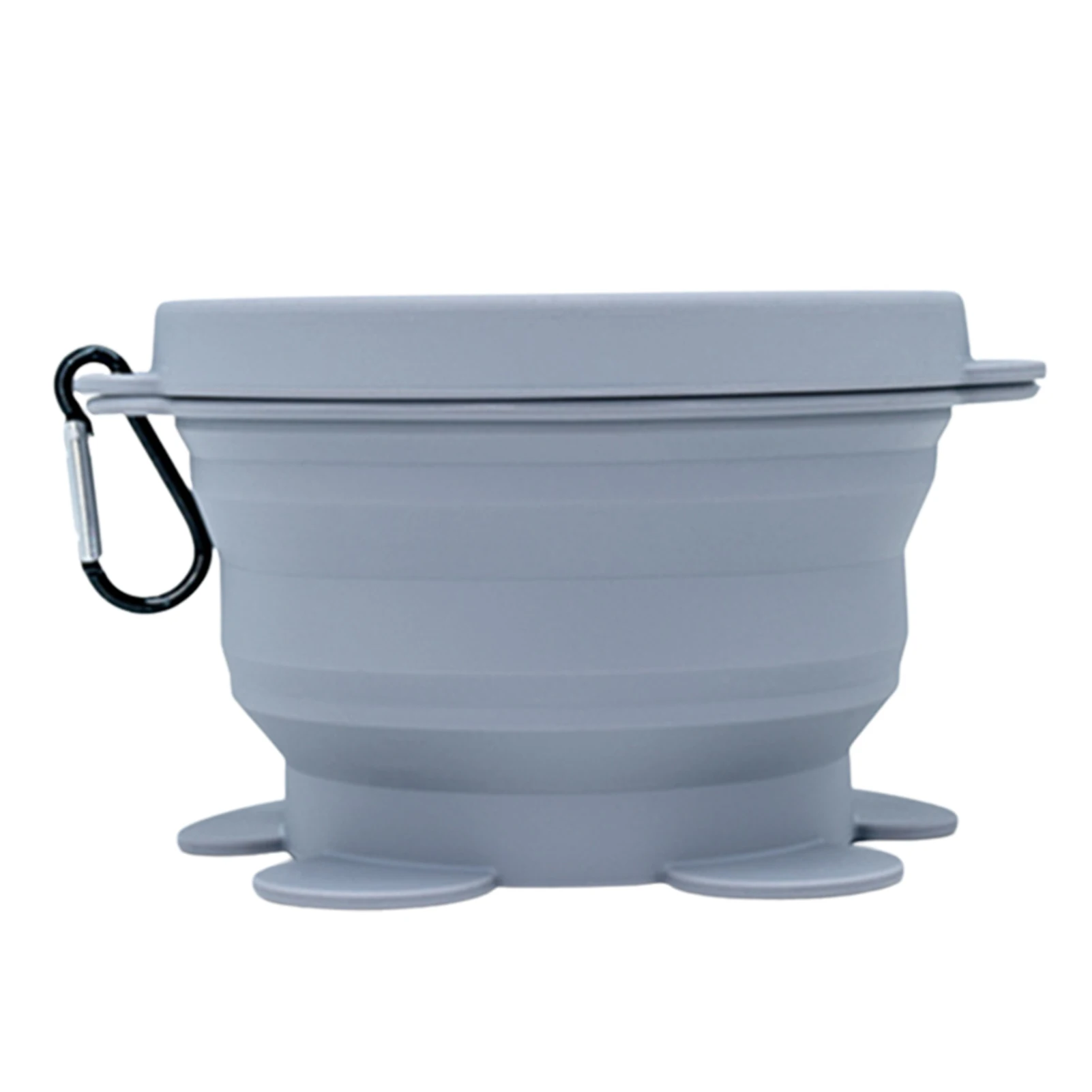 

Collapsible Dog Bowls Foldable Water Food Bowls with Carabiner Clip for Pets Dogs and Cats