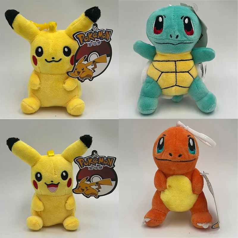 

Original Pokemon Plush Doll Pikachu Stuffed Toy Children Charmander Squirtle Stuffed Plush Dolls Toys for Boy Kids Birthday Gift