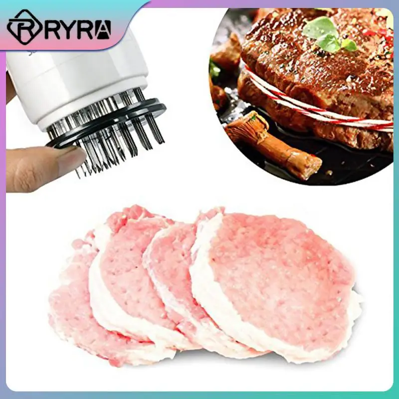 

1PC Meat Tenderizer Needle BBQ Meat Injector Marinade Flavor Syringe Stainless Steel Professional Kitchen Cooking Tool