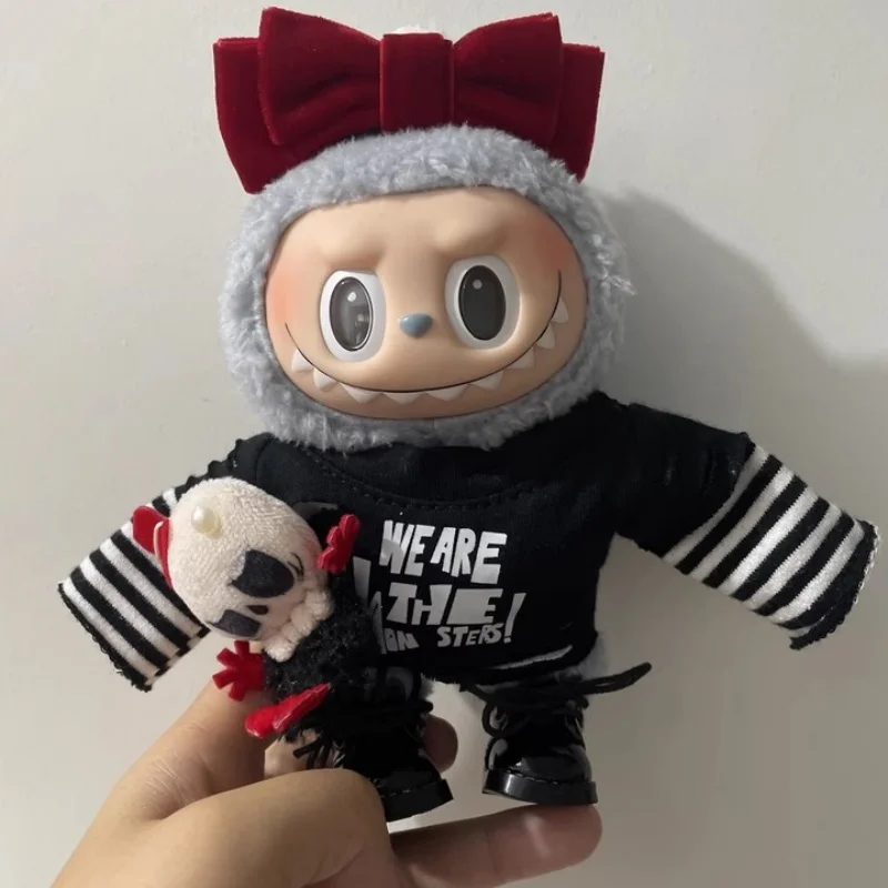 Только одежда Labubu Zimomo Vinly Кукла Костюм Комплект одежды Одежда и обувь Без куклы