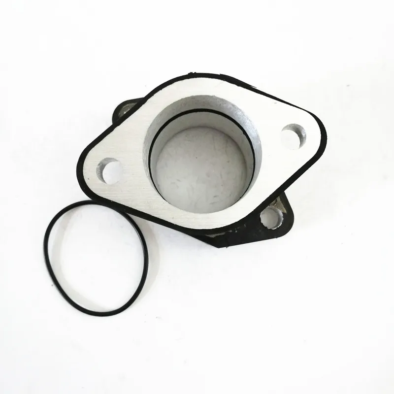 Впускной коллектор карбюратора мотоцикла с 2 уплотнительными кольцами для Yamaha Warrior YFM 350 YFM350FX 350X Wolverine 1UY-13586-02-00