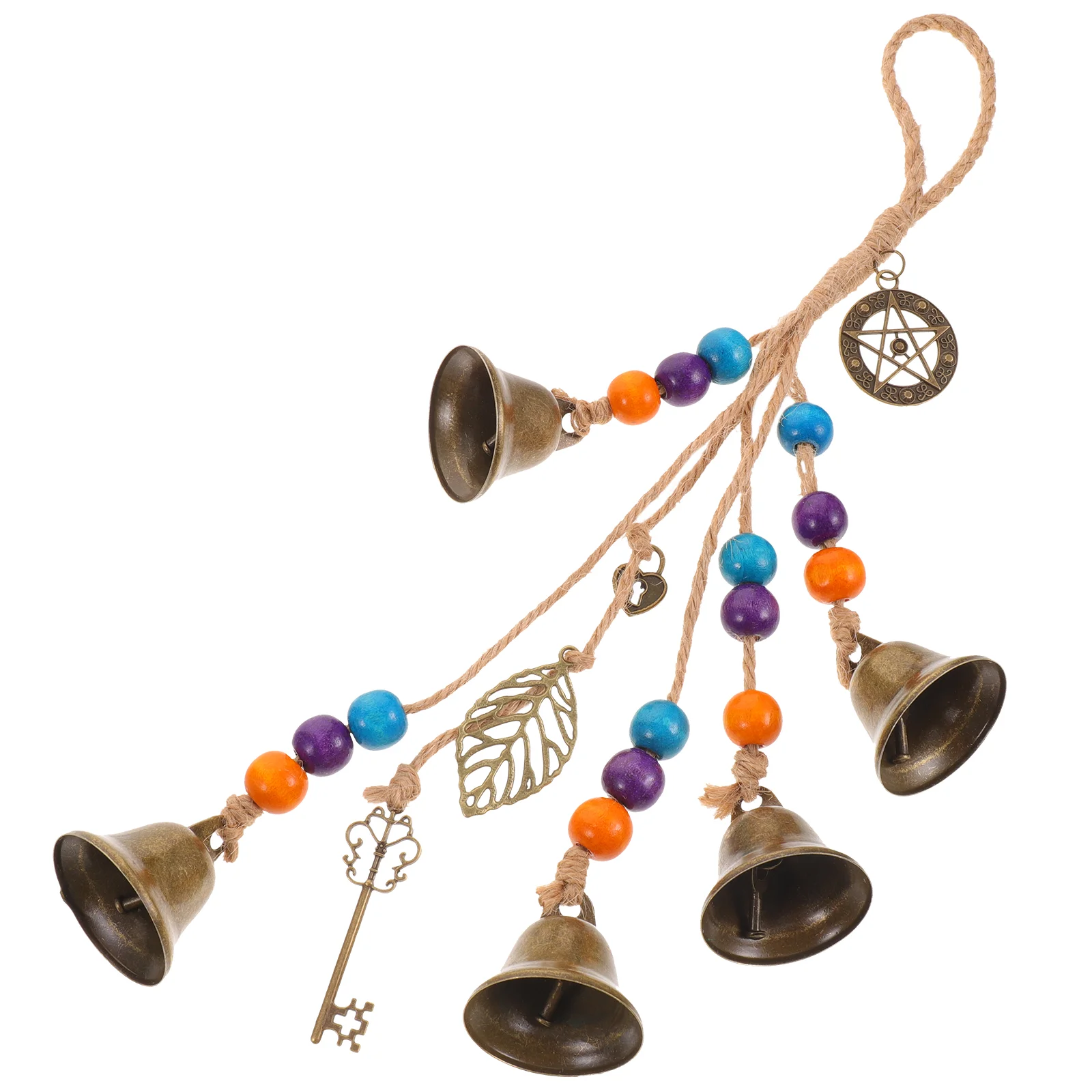 

Wind Witch Chimes Bells Bell Door Chime Wiccan Hanging Decorations Doorknob Fairy Knob Protection Outdoor Decoration Ornament