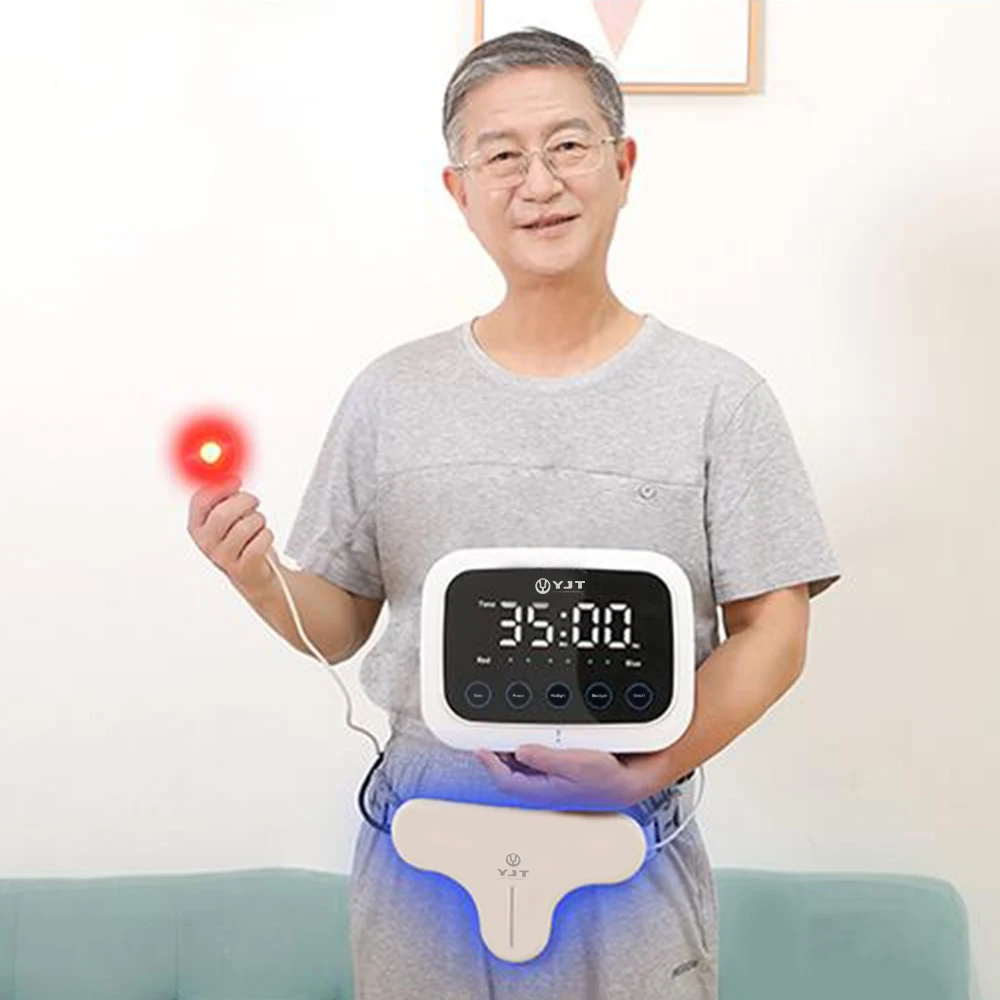 

Man'S Health Care Prostate Massager Nonbacterial Prostatitis Physical Therapy Device Prostate 630nm LED Treatment Instrument
