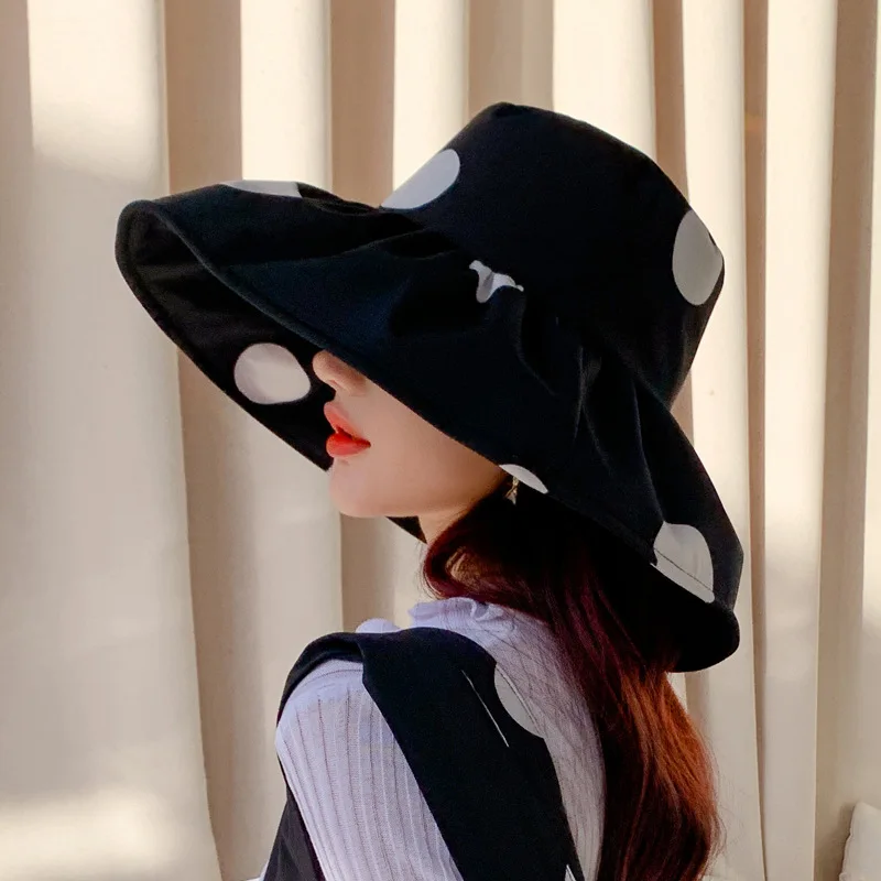 

2022 Fisherman Hat Spring and Summer Sunscreen Sunshade Hat Women's Sun Hat Outdoor Tourism Foldable Basin Hat