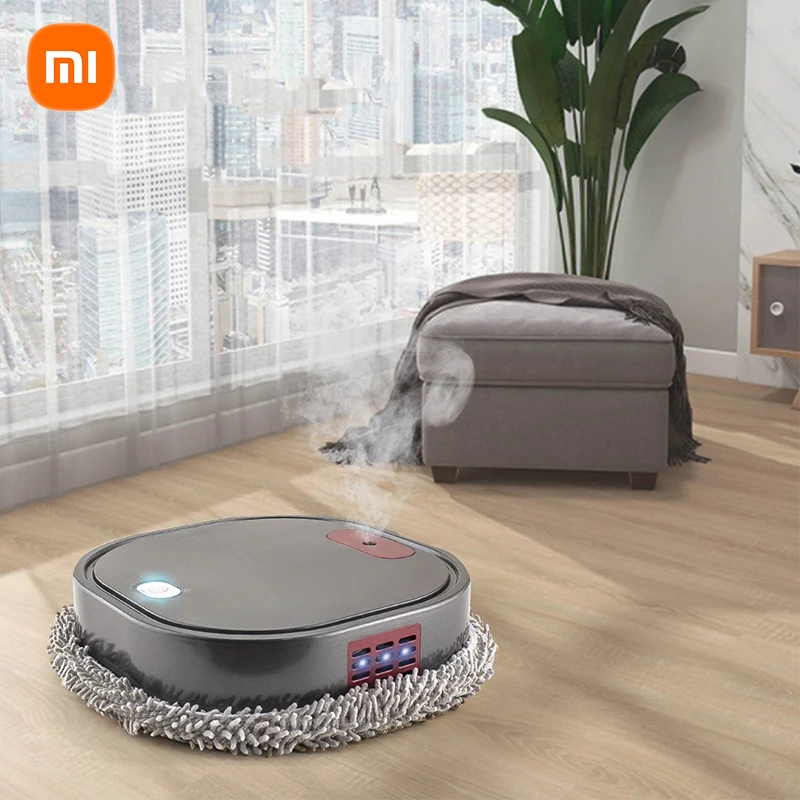 

Xiaomi Rechargeable Smart Sweeping and Mop Robot Vacuum Cleaner Dry and Wet mopping robot Home Appliance with Humidifying Spray