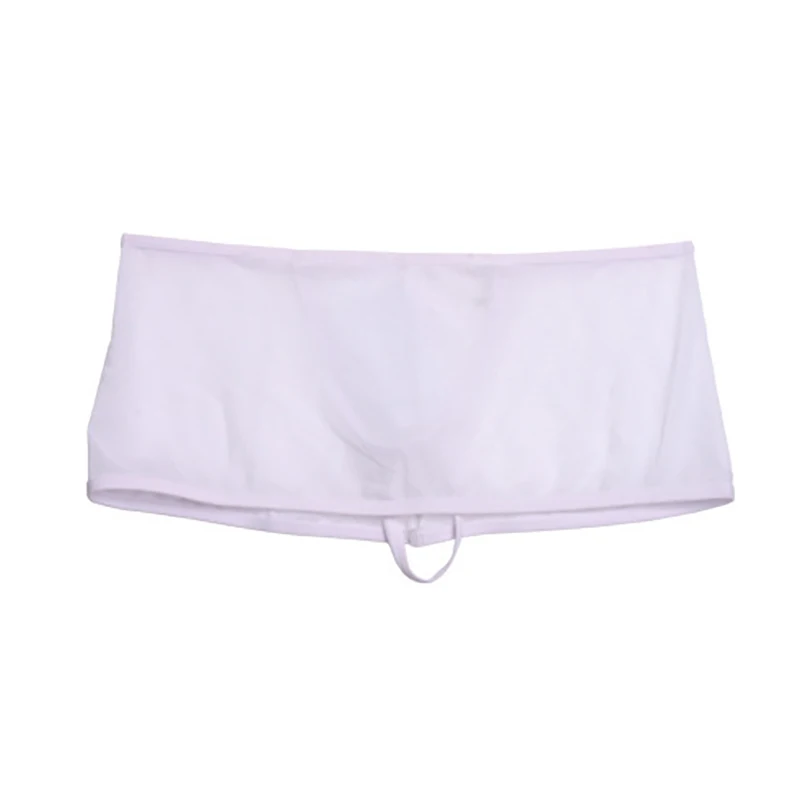 Transparent Gauze Skirt Temptation Sexy Low Waist T Panties Home Male Funny Underwear Pouch Inside Ropa Interior Hombre Clothing
